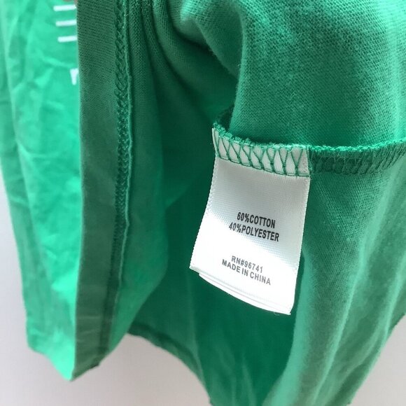 Tru Self Size Large Green Palm Beach Tennis Club T-Shirt. New With Tags - Picture 8 of 8